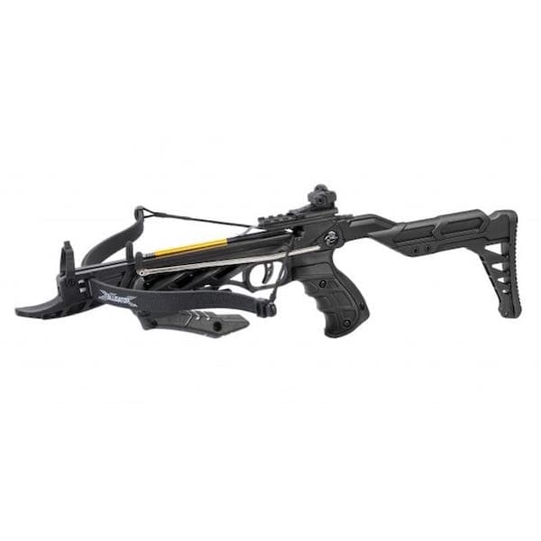 Pistolenarmbrust Alligator II 80 lbs in schwarz bei Survivalfreunde.de