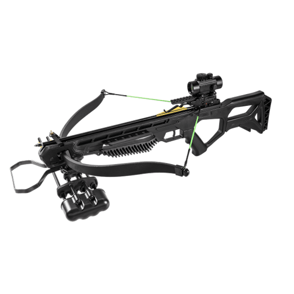 ManKung Recurve Armbrust Specter 175 lbs Schwarz