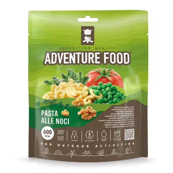 Adventure Food Pasta alle Noci 18-Pack Verpackung Frontansicht