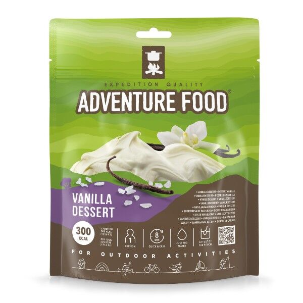 Adventure Food Vanilla Dessert 18-Pack Verpackung Frontansicht