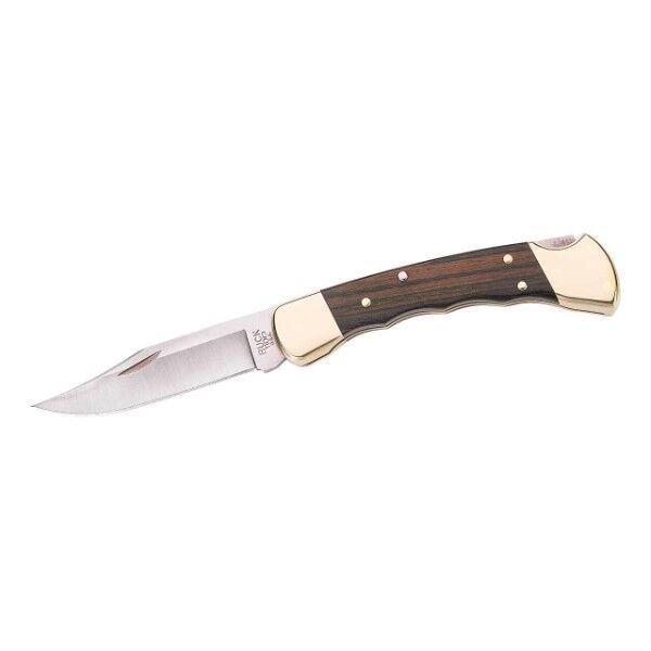 Buck 110 FOLDING HUNTER Finger Grooved mit Etui bei Survivalfreunde.de