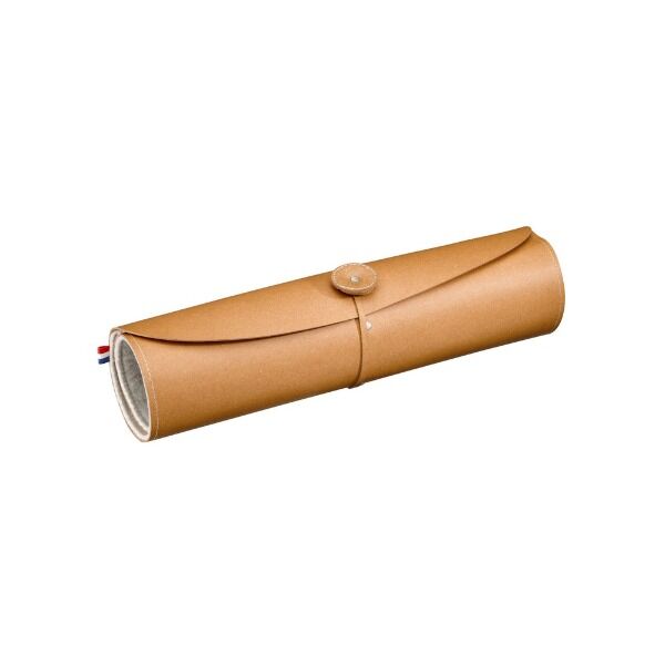 Opinel Lederrolle für 8 Messer, Hellbraun bei Survivalfreunde.de