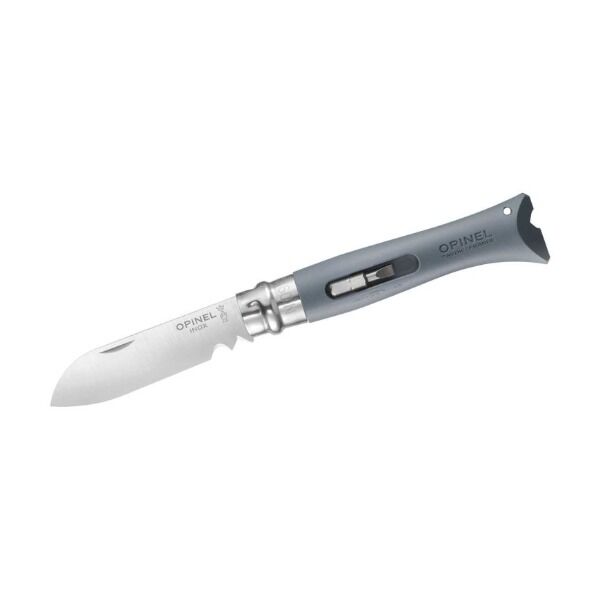 Opinel No 09 DIY Taschenmesser, grau bei Survivalfreunde.de