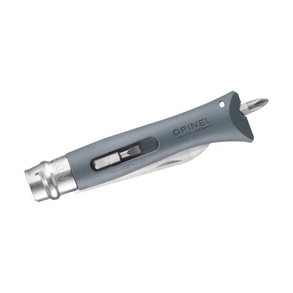 Opinel No 09 DIY Taschenmesser, grau Ansicht 3 bei Survivalfreunde.de