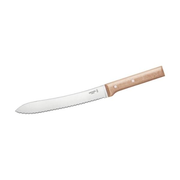 Opinel PARALLELE No 116 Brotmesser, Buchenholz bei Survivalfreunde.de