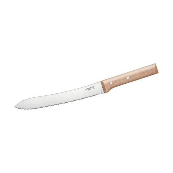 Opinel PARALLELE No 116 Brotmesser, Buchenholz Ansicht 2 bei Survivalfreunde.de