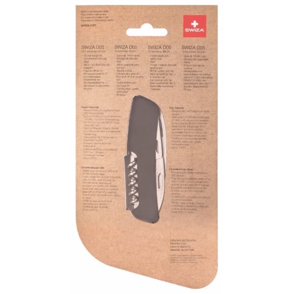 SWIZA D05 Black Tasdchenmesser bei Survivalfreunde.de