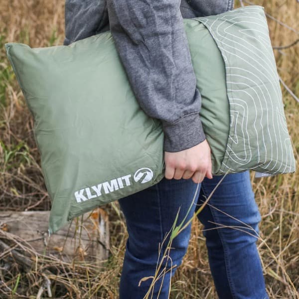 Klymit Drift Pillow Campingkissen LARGE Green 4 bei Survivalfreunde.de