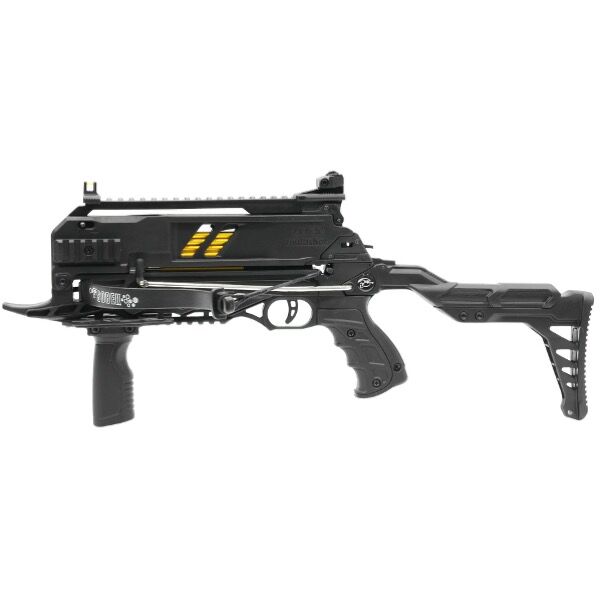 ManKung SOBEK Repetierarmbrust 80 lbs sobek-7097-4 – Seitenansicht mit Magazin
