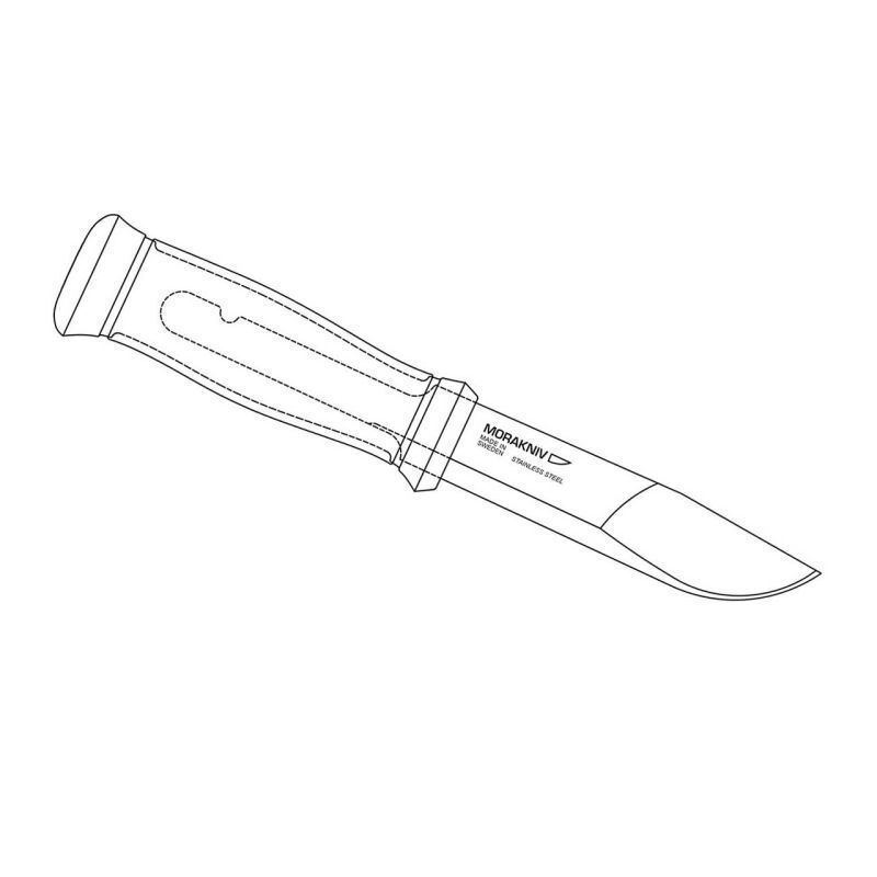 Morakniv 2000 Grafik orange