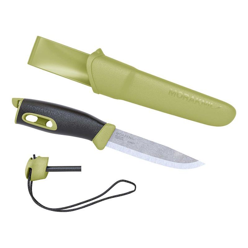 Morakniv COMPANION SPARK Outdoormesser grün