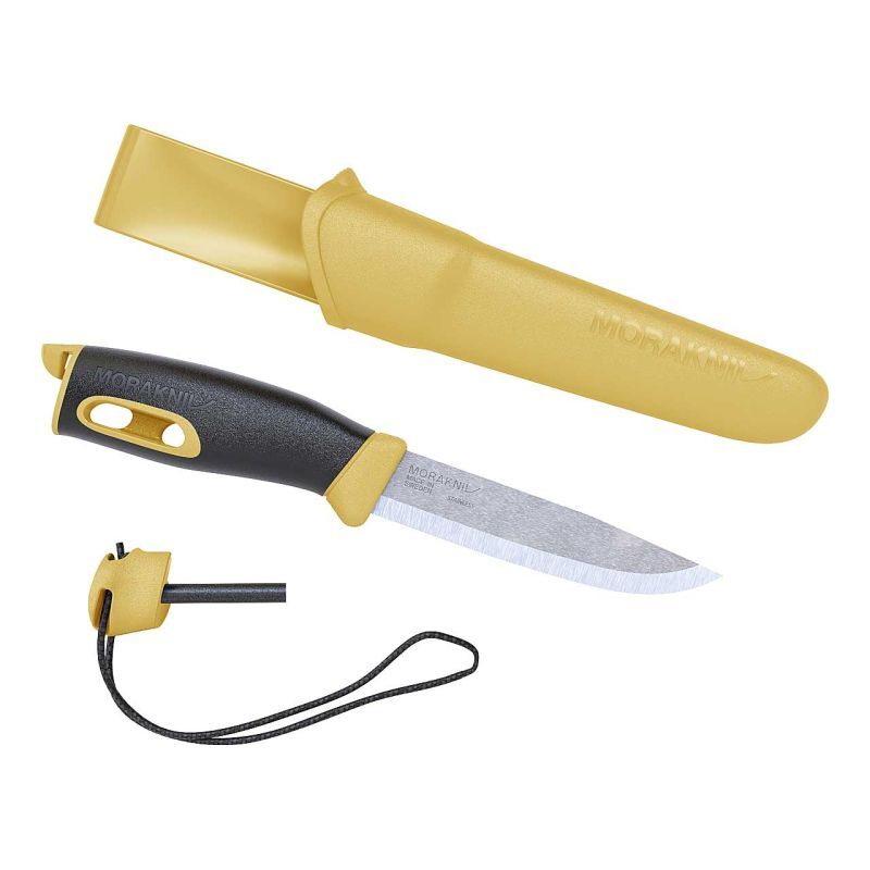 Morakniv COMPANION SPARK Outdoormesser gelb