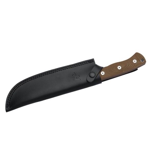 Herbertz Bushcraft Survivalmesser D2, desert Micarta