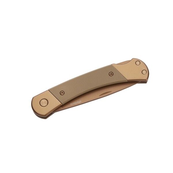 Herbertz Taschenmesser Titan Rosengold D2, Medium Sand
