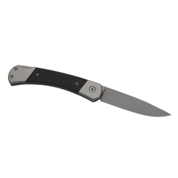 Herbertz Taschenmesser Titan Grey D2, Medium Black