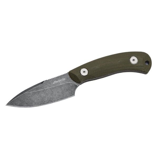 Herbertz Gürtelmesser D2, grün Micarta