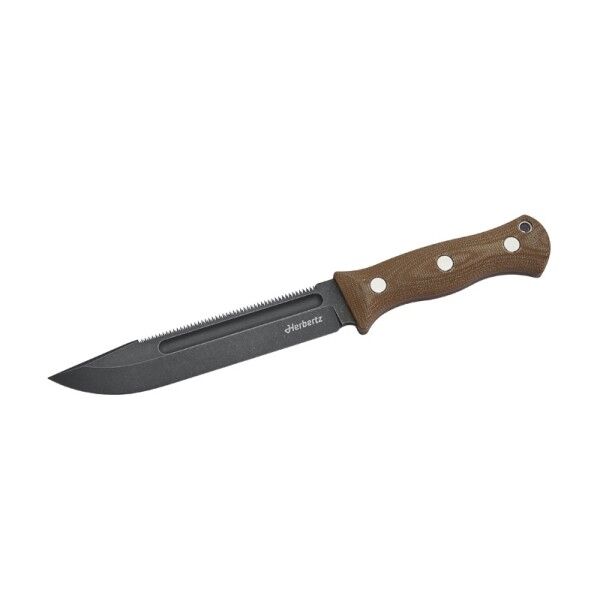 Herbertz Outdoor Survivalmesser D2, desert Micarta
