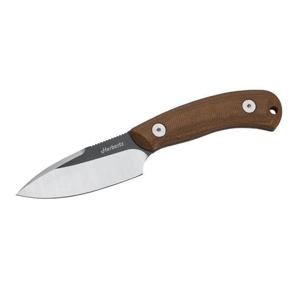 Herbertz Gürtelmesser D2, braun Micarta