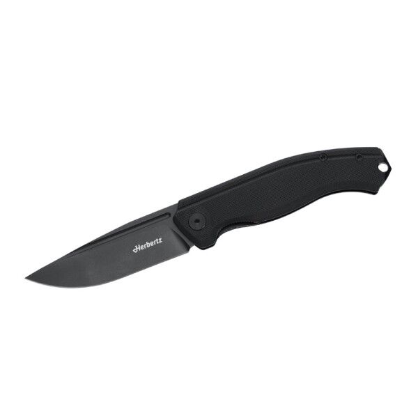 Herbertz Taschenmesser Kompakt, schwarz G10