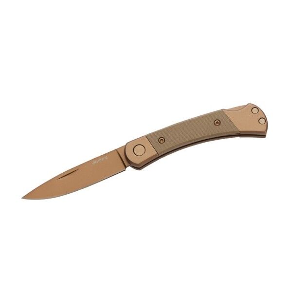 Herbertz Taschenmesser Titan Rosengold D2, Small Sand