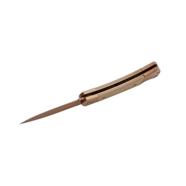 Herbertz Taschenmesser Titan Rosengold D2, Small Sand