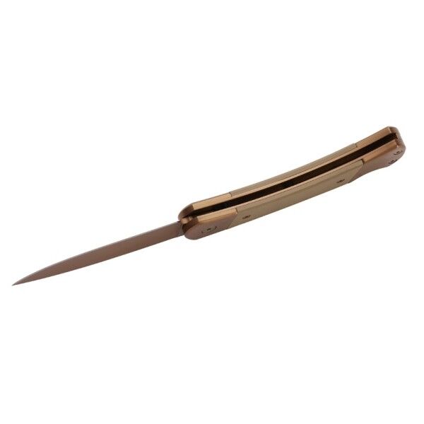 Herbertz Taschenmesser Titan Rosengold D2, Medium Sand