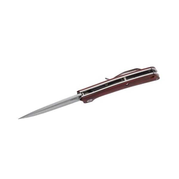 Herbertz CJH Damast Einhandmesser, Sandelholz
