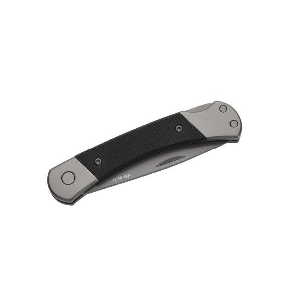 Herbertz Taschenmesser Titan Grey D2, Medium Black