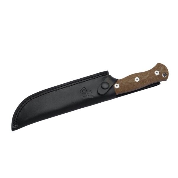Herbertz Outdoor Survivalmesser D2, desert Micarta