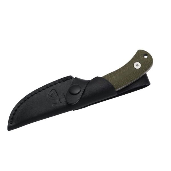 Herbertz Gürtelmesser D2, grün Micarta