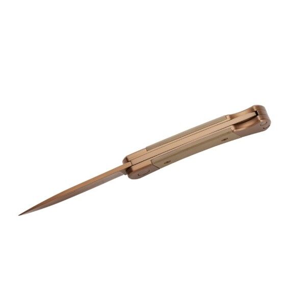 Herbertz Taschenmesser Titan Rosengold D2, Small Sand