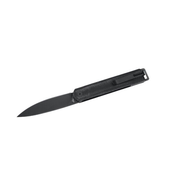 Herbertz Taschenmesser Liner Lock, schwarz Micarta