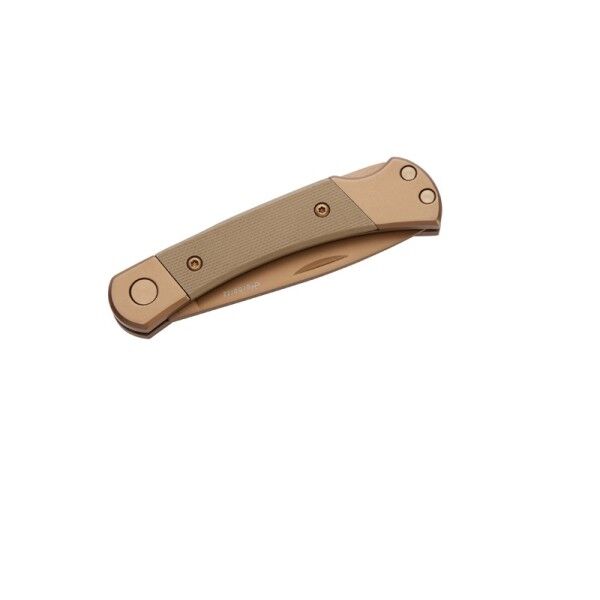 Herbertz Taschenmesser Titan Rosengold D2, Small Sand