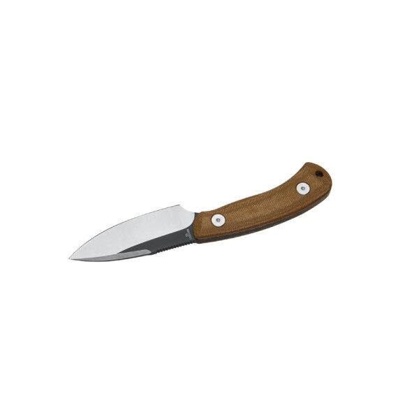 Herbertz Gürtelmesser D2, braun Micarta