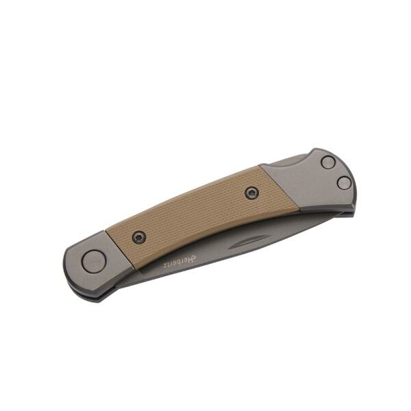 Herbertz Taschenmesser Titan Grey D2, Small Sand