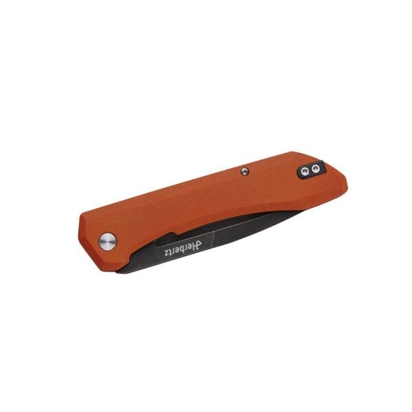 Herbertz Outdoor Taschenmesser Liner Lock, schwarz Micarta – Bild 2