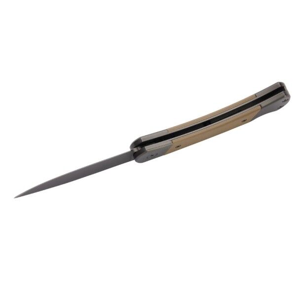 Herbertz Taschenmesser Titan Grey D2, Medium Sand
