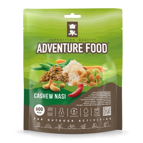 Adventure Food Cashew Nasi 18-Pack Verpackung Frontansicht