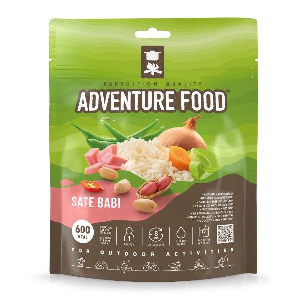 Adventure Food Sate Babi 18-Pack Verpackung Frontansicht