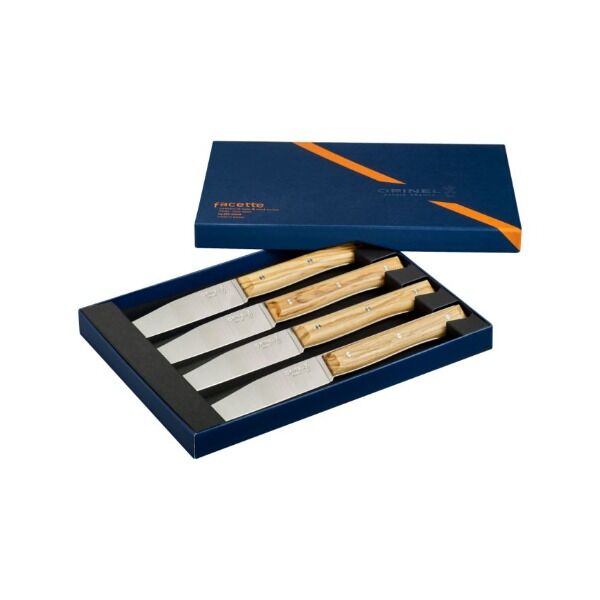 Opinel FACETTE Tafelmesser Esche Ansicht 4 bei Survivalfreunde.de