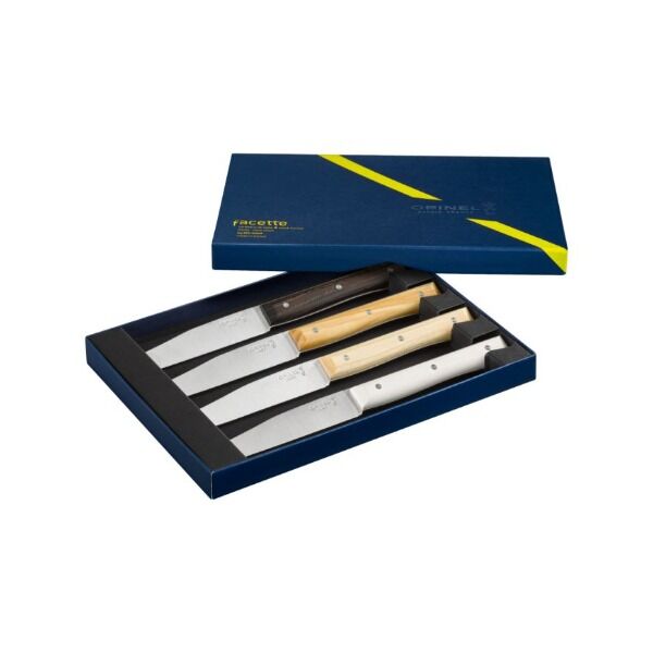 Opinel FACETTE Tafelmesser Mix Ansicht 3 bei Survivalfreunde.de
