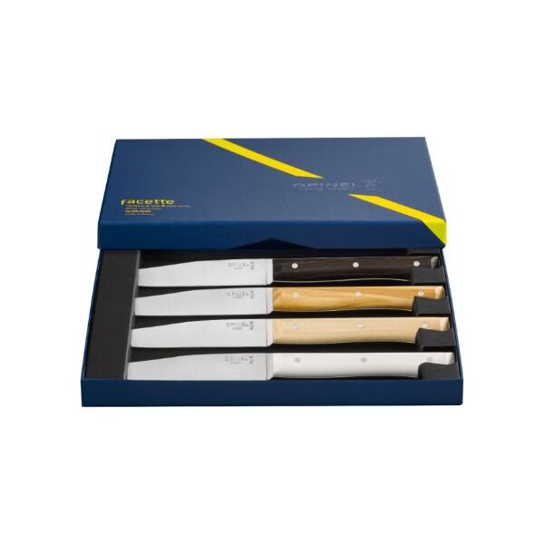 Opinel FACETTE Tafelmesser Mix Ansicht 4 bei Survivalfreunde.de