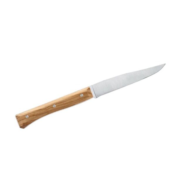 Opinel FACETTE Tafelmesser Olivenholz Ansicht 2 bei Survivalfreunde.de