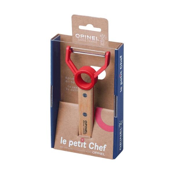 Opinel LE PETIT CHEF Kinder Sparschäler Ansicht 3 bei Survivalfreunde.de
