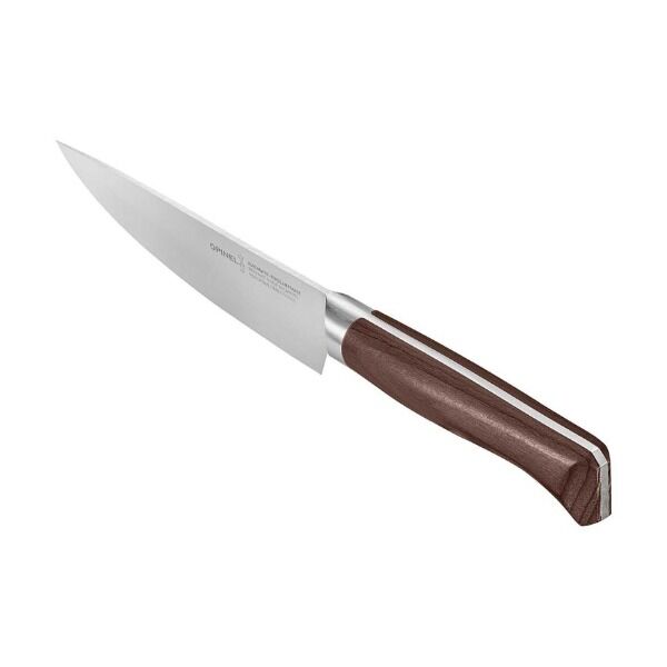 Opinel LES FORGES 1890 PETIT Chefmesser, Buchenholz Ansicht 3 bei Survivalfreunde.de