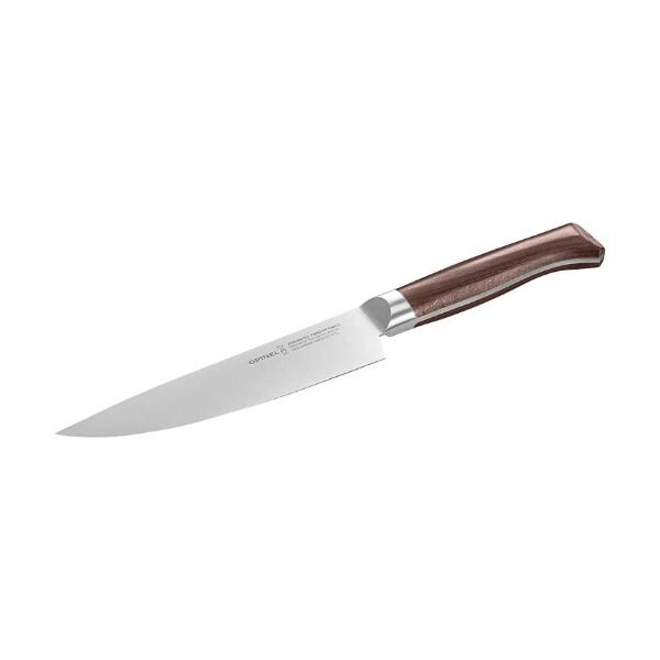Opinel LES FORGES 1890 PETIT Chefmesser, Buchenholz Ansicht 4 bei Survivalfreunde.de