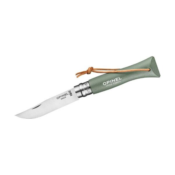 Opinel No 06 COLORAMA ART DECO Klappmesser, moosgrün bei Survivalfreunde.de