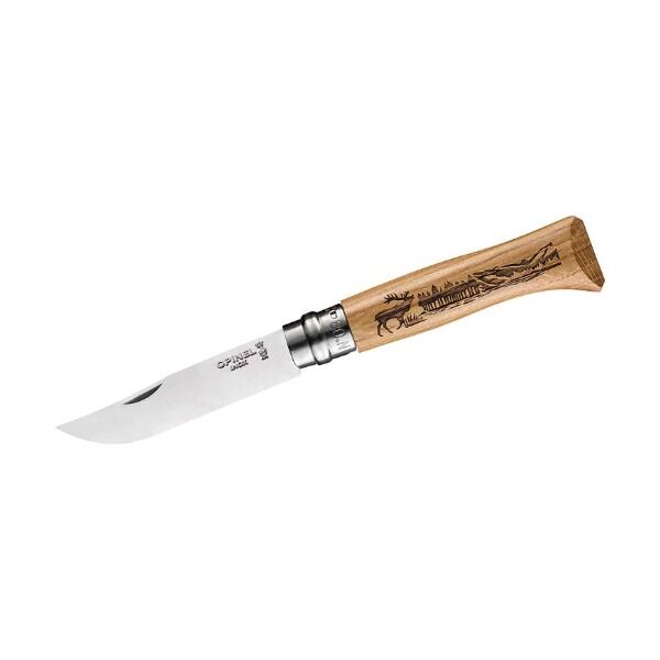 Opinel No 08 ANIMALIA, Hirsch bei Survivalfreunde.de