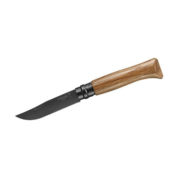 Opinel No 08 BLACK OAK, Eichenholz bei Survivalfreunde.de
