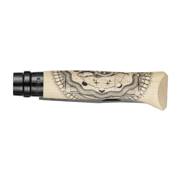 Opinel No 08 EDITION COSMOS Klappmesser, Benjamin Jeanjean Ansicht 3 bei Survivalfreunde.de
